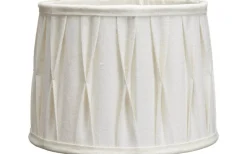PR Home Sofia Lampskärm Ø35cm Plissé Stygn Offwhite* Plisserade Lampskärmar