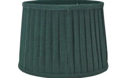 Sofia Lampskärm Ø20cm Plissé Skogsgrön