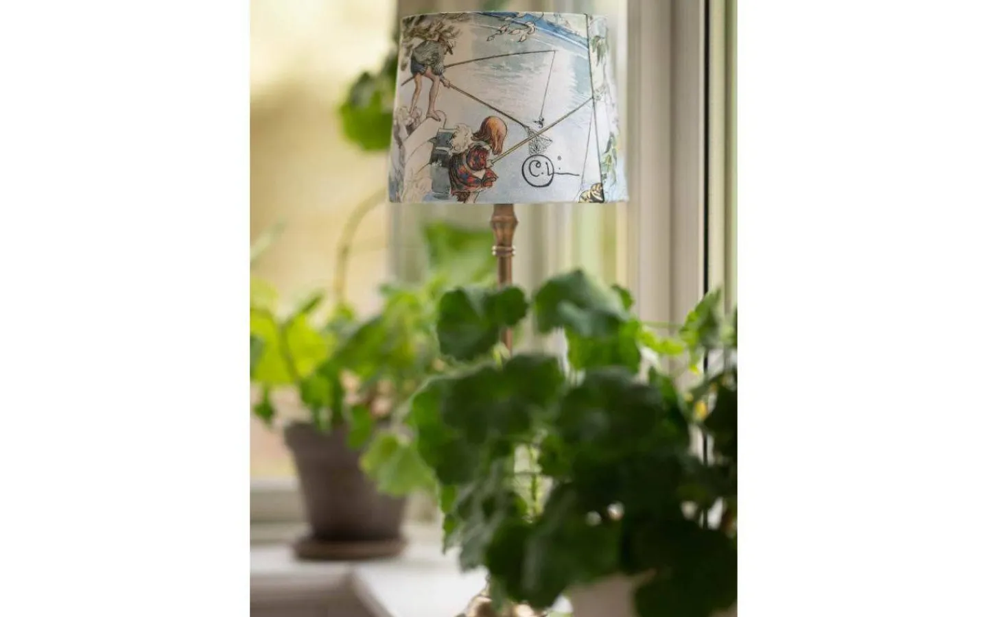 PR Home Sofia Lampskärm Kräftfångst Ø20cm Beige* Mönstrade Lampskärmar