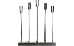 Visa Alla Adventsljusstakar|Adventsljusstakar 31-60 Cm<PR Home Soft Christmas Adventsljusstake 34cm Krom