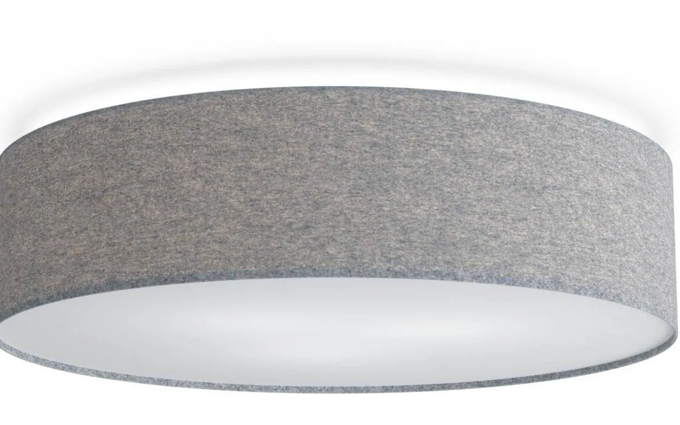 Soft Plafond Ø60 Grå Ull