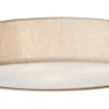Soft Plafond Ø50cm Natur Linne