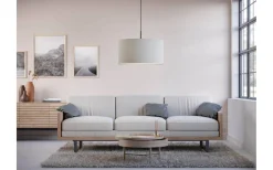 Stora Taklampor Ø50-69 Cm<Belid Soft Taklampa Ø57 Vit Ull