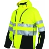 Softshelljacka, Varsel, Klass 3, Gul/svart, M