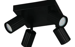 Trio Lighting Soka Spotlight 4-delad GU10 mattsvart* Takspot Med Minst 4 Lampor