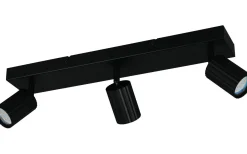 Trio Lighting Soka Spotlight 3-delad GU10 mattsvart* Avlånga Takspotlights|Takspot Med 3 Lampor