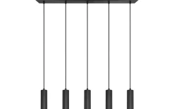 Soka Takpendel 5-delad GU10 mattsvart