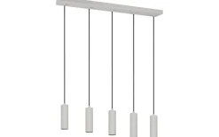 Avlånga Taklampor<Trio Lighting Soka Takpendel 5-delad GU10 varmgrå