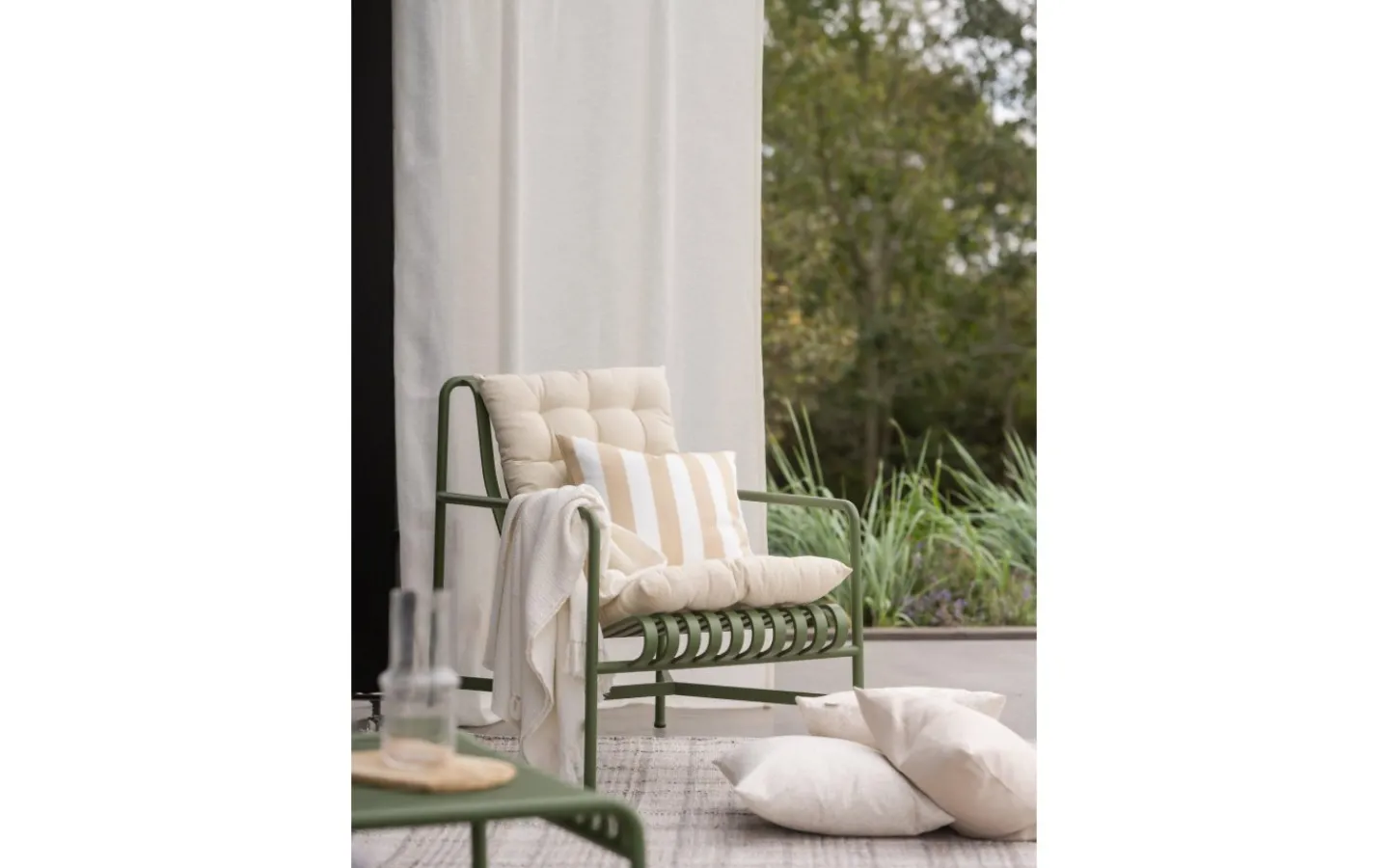 Svanefors Sol Metervara Offwhite 300cm Outdoor* Utomhustyg Metervara