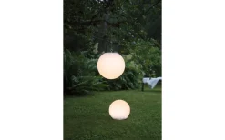 Solcellslampor Stig & Mark|Visa Alla Solcellslampor<Star Trading Solcellsdekoration Globy med spjut 25cm Vit