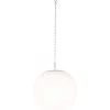 Solcellsdekoration Globy med kedja 30cm Vit