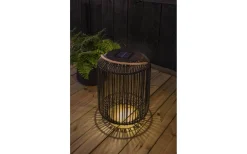 Solcellslampor Dekoration|Visa Alla Solcellslampor<Star Trading Solcellsdekoration Sunlight 48cm Svart