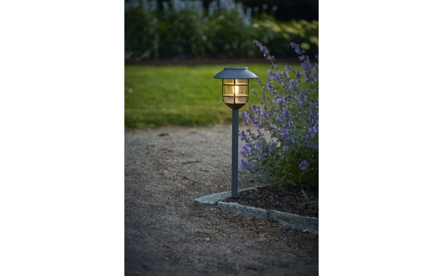 Solcellslampor Stig & Mark|Visa Alla Solcellslampor<Star Trading Solcells-pollare Filippa 50cm Grafit