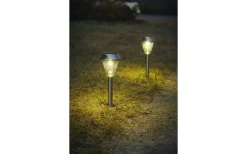 Star Trading Solcells-pollare Ibiza 12-Pack Varmvit 30cm* Solcellslampor Stig & Mark|Visa Alla Solcellslampor