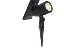 Solcells-spotlight Powerspot 50lm Varmvit Svart