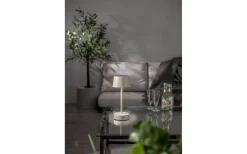 Solei Uppladdningsbar Bordslampa Beige 27cm IP44