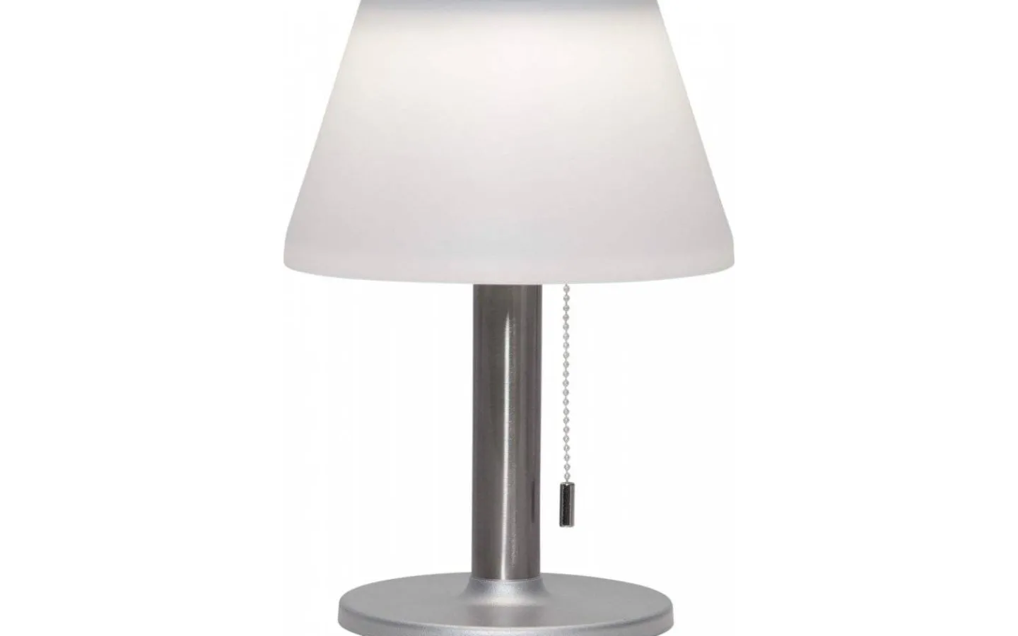 Visa Alla Solcellslampor<Star Trading Solia Solcellsdriven Bordslampa Rostfri/Vit