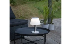 Visa Alla Solcellslampor<Star Trading Solia Solcellsdriven Bordslampa Rostfri/Vit