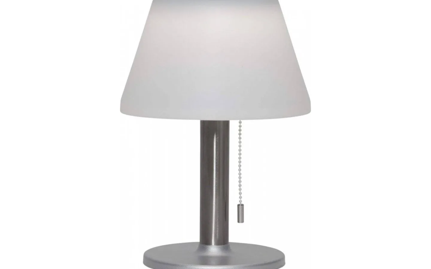 Visa Alla Solcellslampor<Star Trading Solia Solcellsdriven Bordslampa Rostfri/Vit