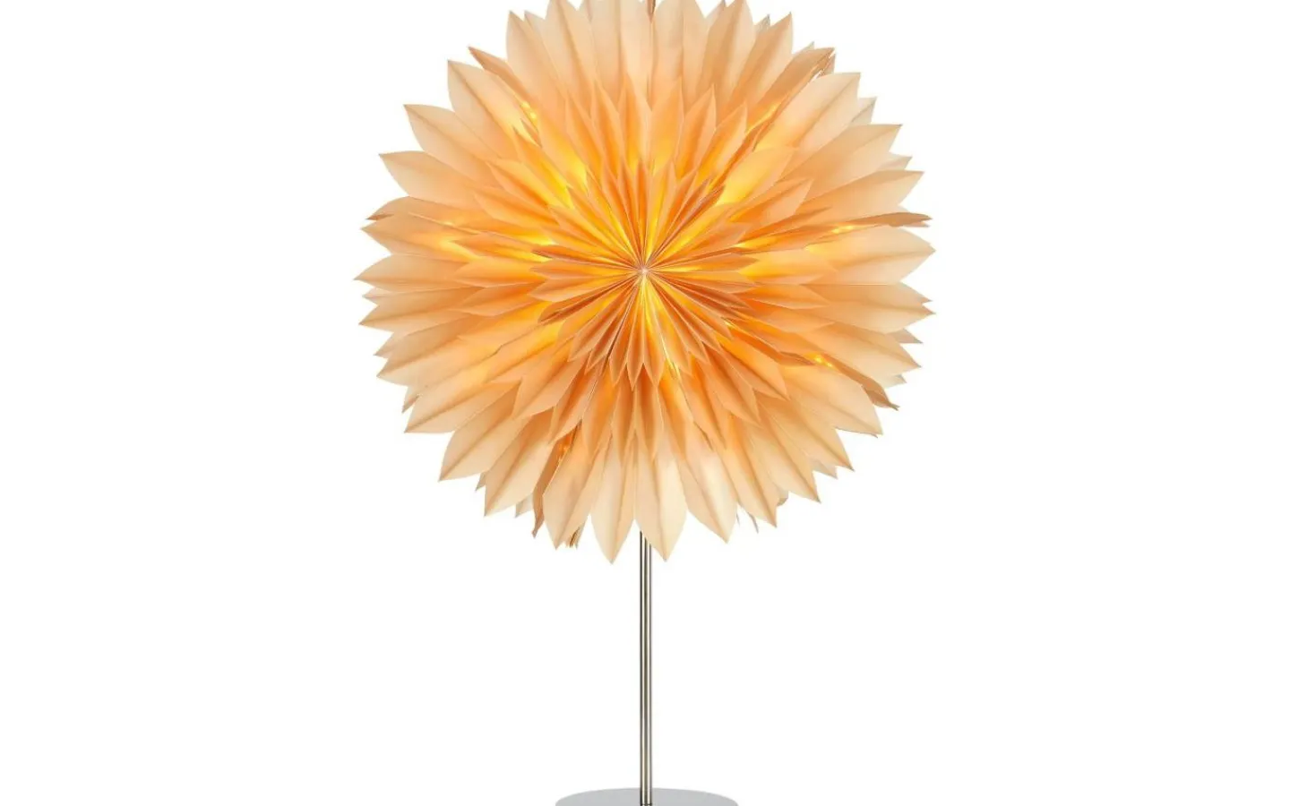 Markslojd Solina Bordsstjärna 45cm Nougat* Exklusiva Pappersstjärnor|Visa Alla Julstjärnor