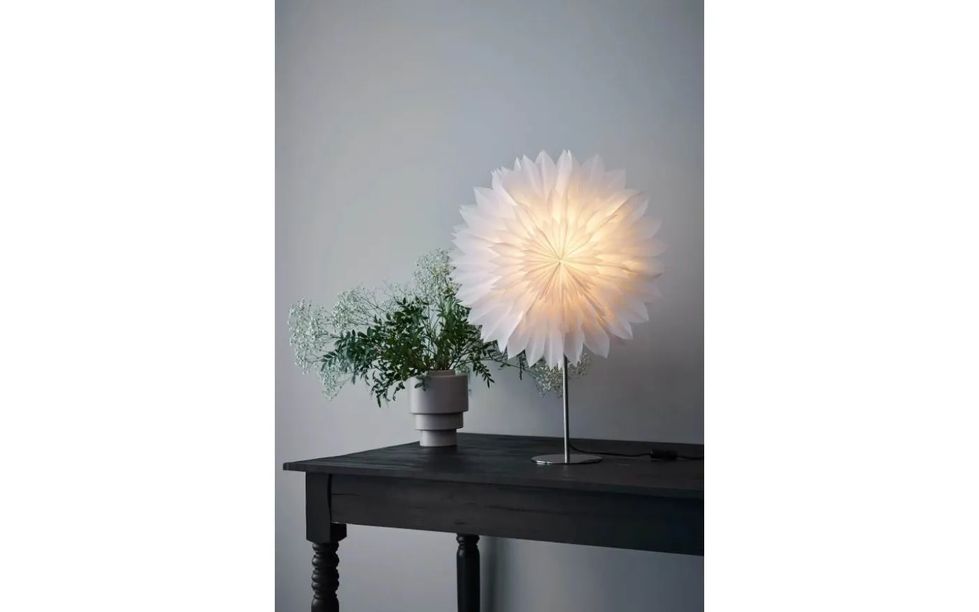 Solina Bordsstjärna 45cm Vit
