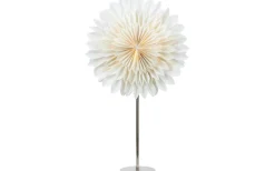 Markslojd Solina Julstjärna På Fot 65cm Vit/Stål* Exklusiva Pappersstjärnor|Visa Alla Julstjärnor