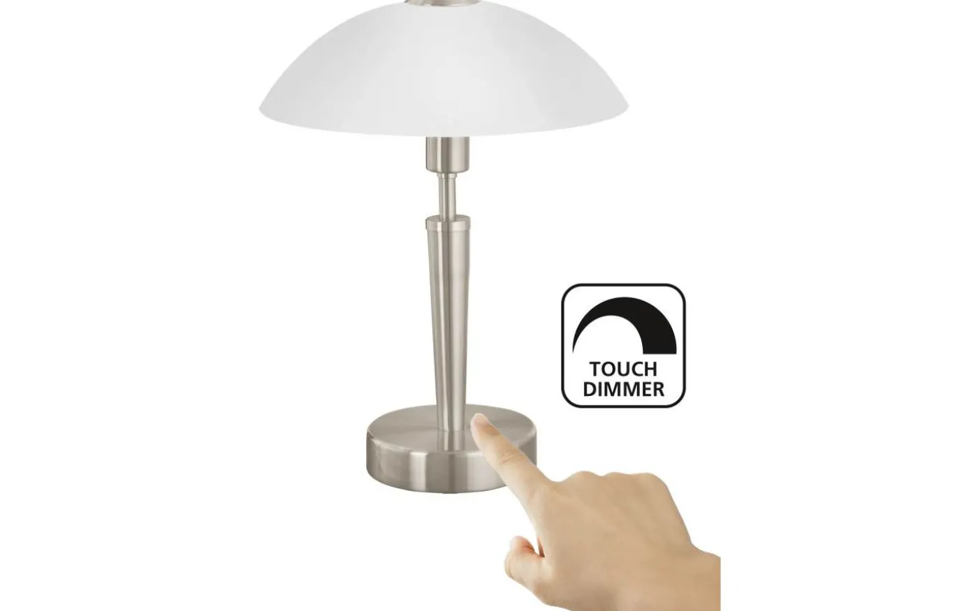 Solo Bordslampa 35cm DIM Nickel