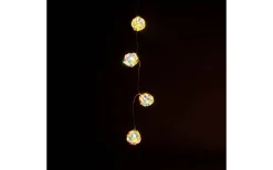 Batteri Julpynt Inomhus|Batterislingor Inomhus<Konstsmide Solskimmer Batteridriven Slinga 1,35m 10st Diamantbollar