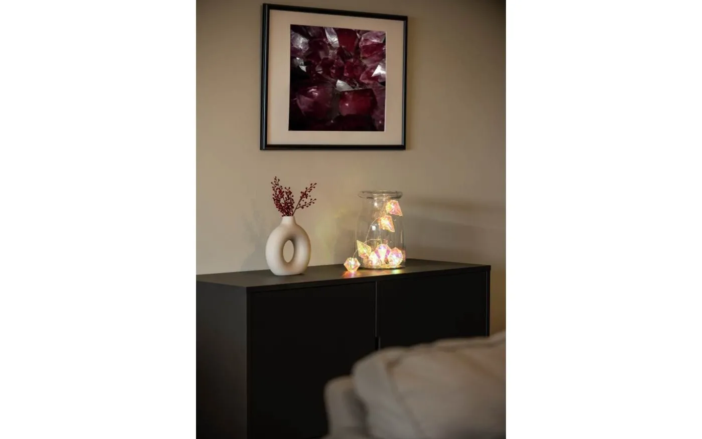 Solskimmer Batteridriven Slinga 1,35m 10st Diamanter