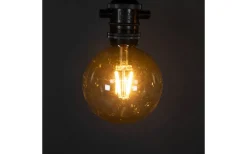 Solstråle Partyslinga Extraset 9,15m 10L Brun/Amber utbytbar LED IP44