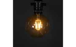 Solstråle Partyslinga Extraset 9,15m 10L Brun/Amber utbytbar LED IP44