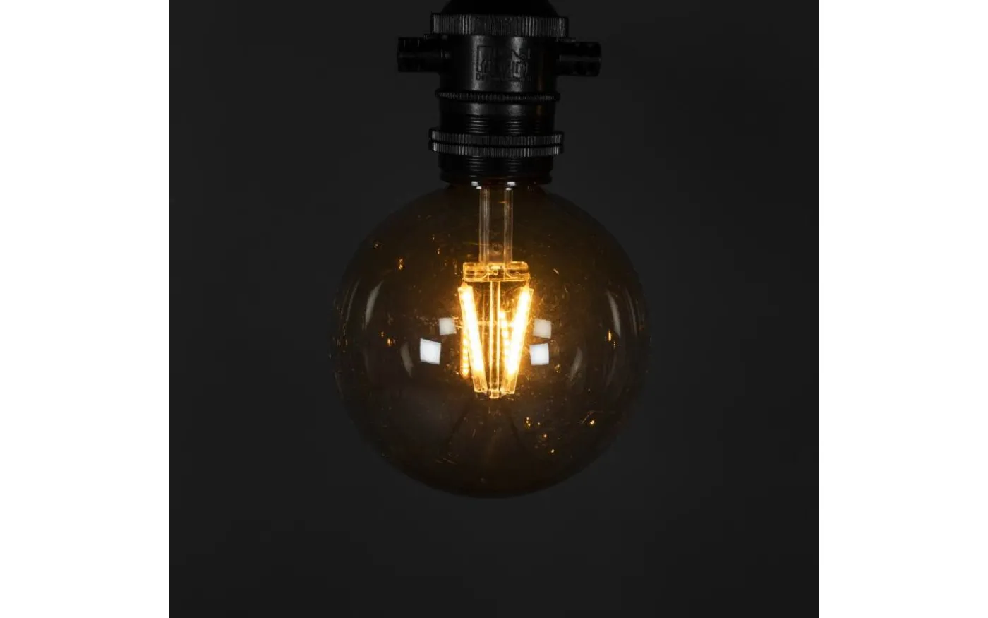 Solstråle Partyslinga Extraset 9,15m 10L Brun/Amber utbytbar LED IP44