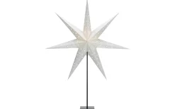Visa Alla Julstjärnor|Julstjärnor På Fot<Markslojd Solvalla Julstjärna på fot 100cm Silver