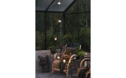 Partyslingor Utomhus 230V|Partyslingor Utomhus 230V<Konstsmide Sommarhimmel Partyslinga 4,5m 10L Amber LED IP44