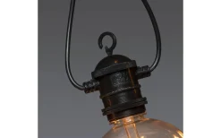 Konstsmide Sommarkväll Partylinga 4m 5L Amber utbytbar LED IP44* Partyslingor Utomhus 230V|Partyslingor Utomhus 230V