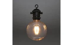 Konstsmide Sommarkväll Partylinga 4m 5L Amber utbytbar LED IP44* Partyslingor Utomhus 230V|Partyslingor Utomhus 230V