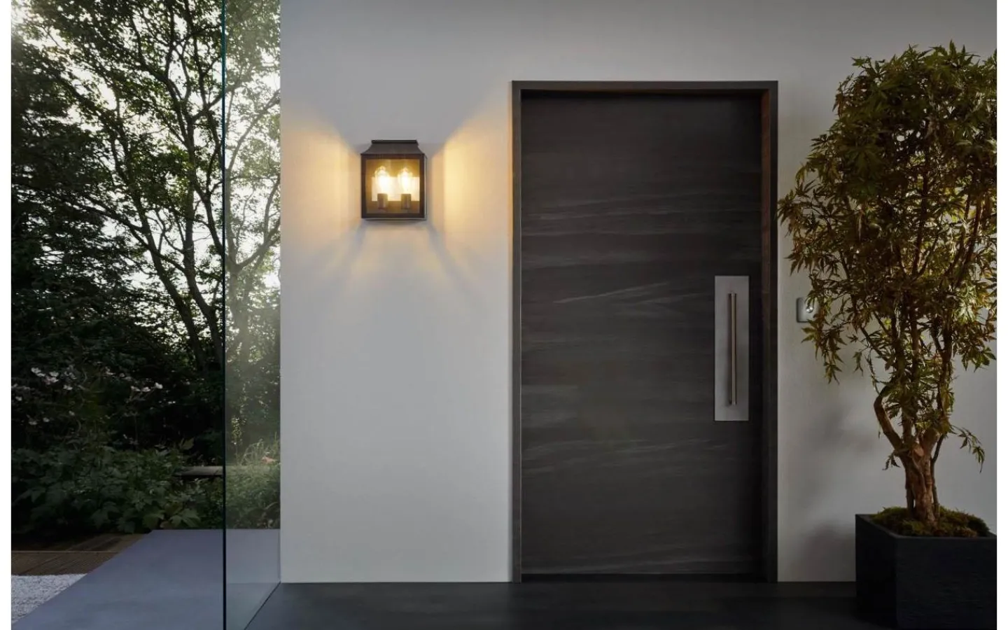 Eglo Soncino Fasadlykta Svart IP44* Vägglampor Utomhus