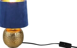 Bordslampor<Reality Sophia Bordslampa E14 blå