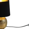 Bordslampor<Reality Sophia Bordslampa E14 svart/guld