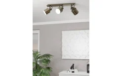 Eglo Southery Takspotlight 70cm Borstad Krämguld* Avlånga Takspotlights|Takspot Med 3 Lampor