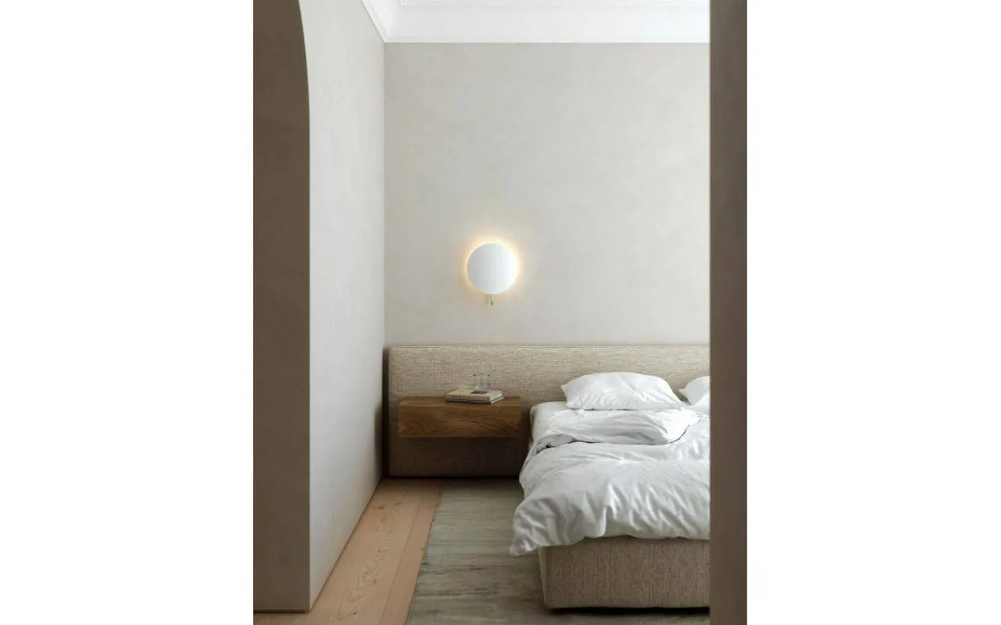 Design for the people Spargo Vägglampa Vit/Mässing* Lampetter