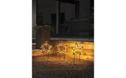 Sparv Stjärnor på Markspett 3-Pack 35cm Amber IP44