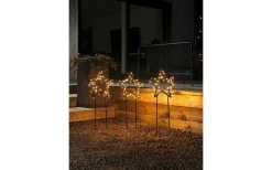 Sparv Stjärnor på Markspett 3-Pack 35cm Amber IP44