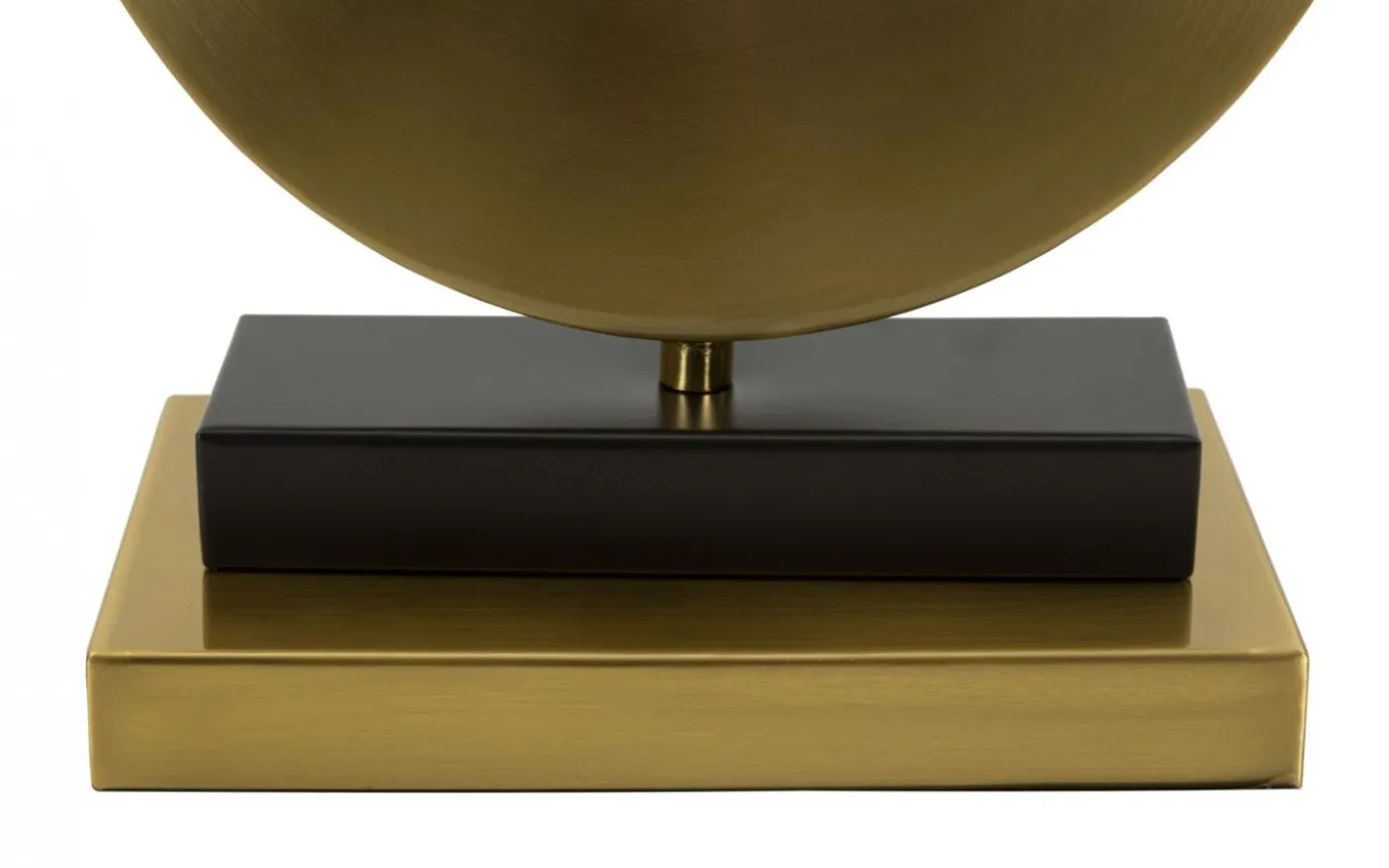 Spazio Bordslampa Mynt 53cm Vit/Guld