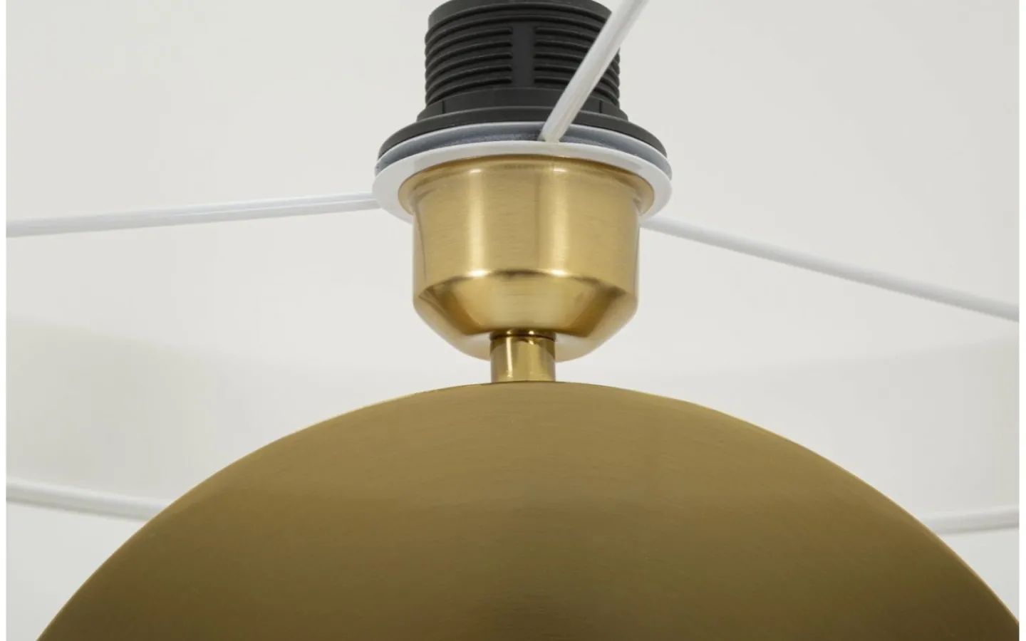 Mauro Ferretti Spazio Golvlampa Mynt 151cm Vit/Guld* Golvlampor