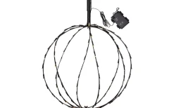 Utomhusdekorationer<Star Trading Sphere Batteridriven Utomhusdekoration 64cm Svart