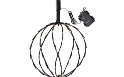 Star Trading Sphere Batteridriven Utomhusdekoration 44cm Svart* Utomhusdekorationer