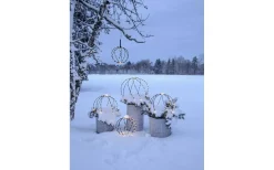 Star Trading Sphere Batteridriven Utomhusdekoration 44cm Svart* Utomhusdekorationer