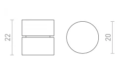 Rendl Spider Kabelfästen Svart* Belysningstillbehör