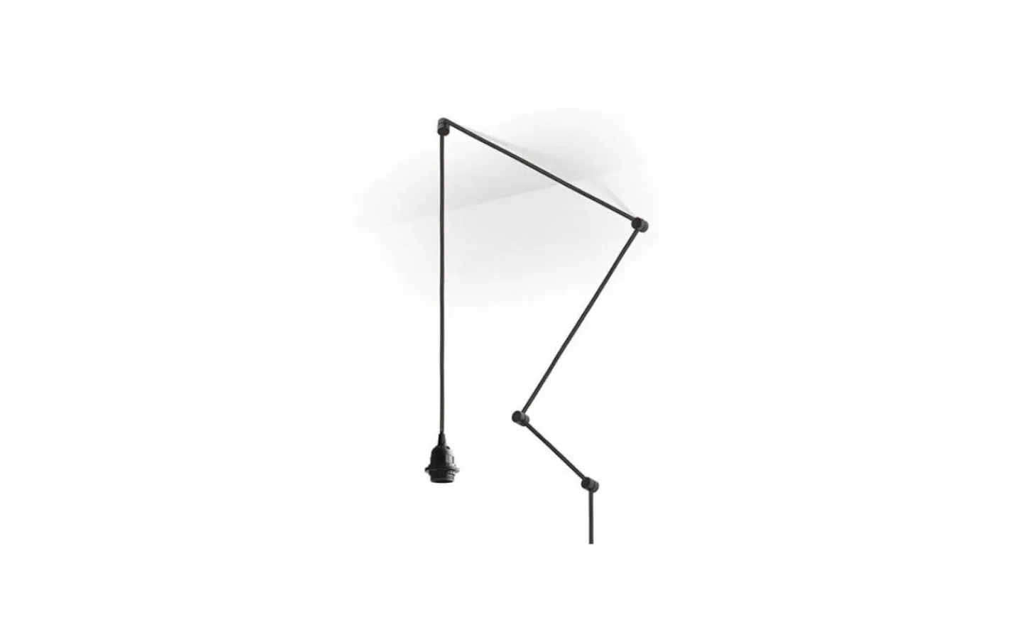 Rendl Spider Kabelfästen Svart* Belysningstillbehör